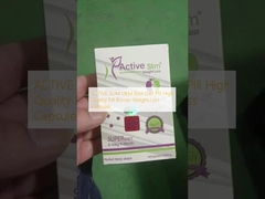 ACTIVE SLIM OEM ベスト ダイエット錠 高品質の脂肪燃焼剤 減量カプセル