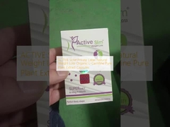 ACTIVE SLIM プライベート・レーベル 自然減量 有機L-カルニチン 純植物抽出カプセル