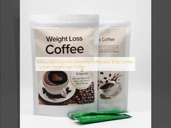 China 100% Diet Pills Slimming Coffee Best Brazil Coffee Custom Weight Loss Coffee